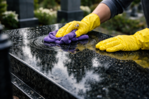 À quelle fréquence nettoyer une tombe pour la garder en bon état ?
