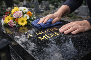 Entretenir une tombe, un acte de mémoire