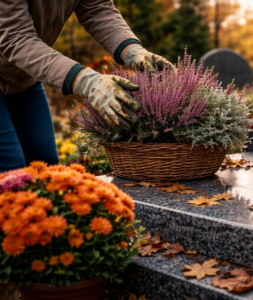 Fleurissement de tombe : quelles fleurs choisir selon les saisons ?