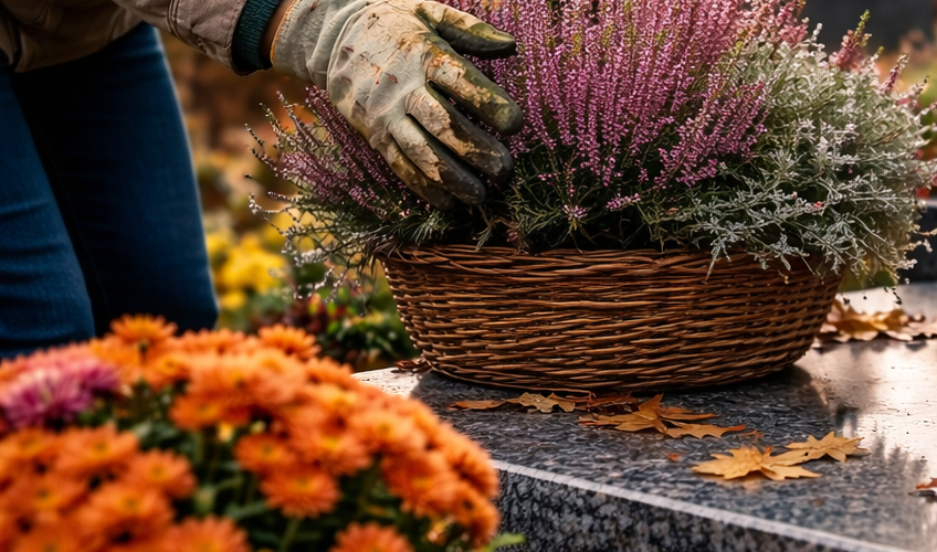 Fleurissement de tombe : quelles fleurs choisir selon les saisons ?
