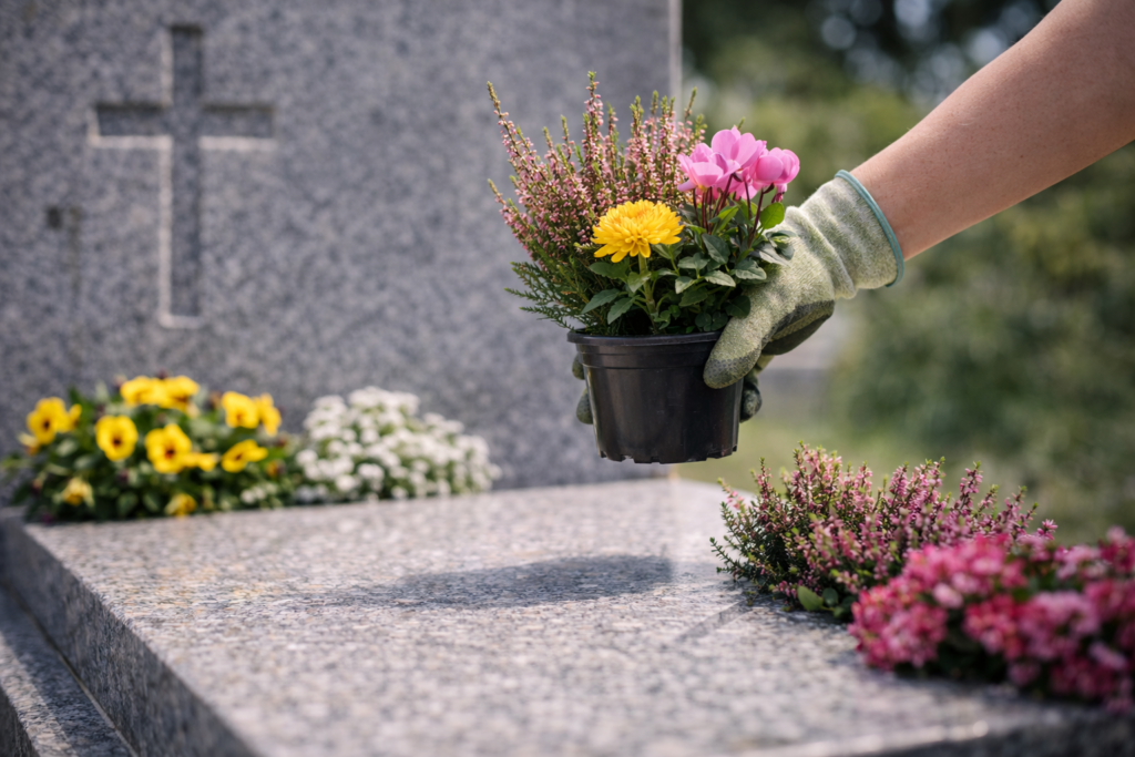 questions services entretien fleurissement de tombes sépultures
