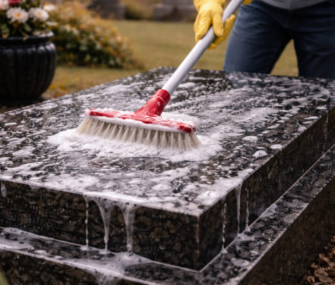 Nettoyage de sépultures et monuments funéraires